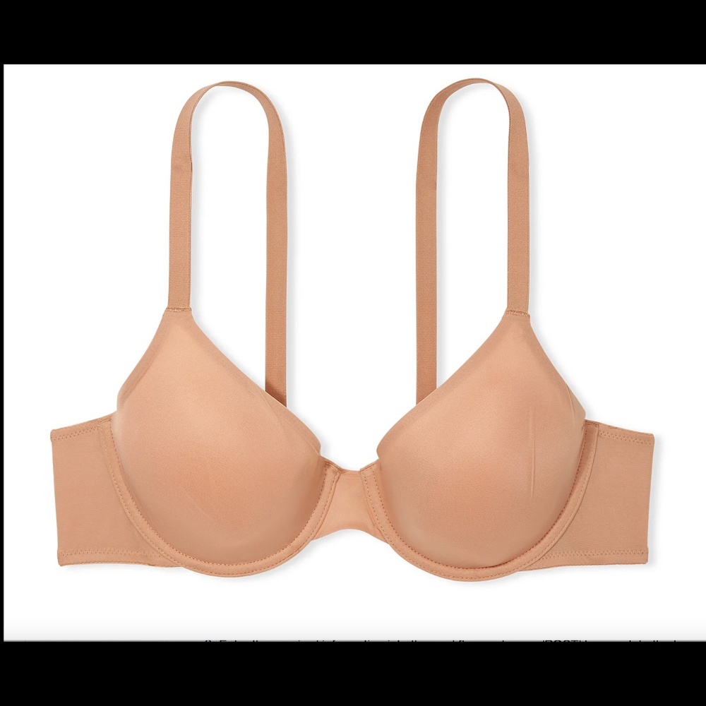 Victoria's Secret Angelight Full Coverage Bra - Tan 36C
